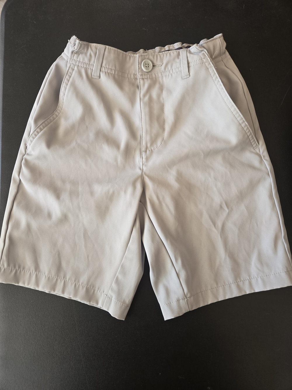 BCG Light Gray Boys' Elastic Waist Casual Shorts